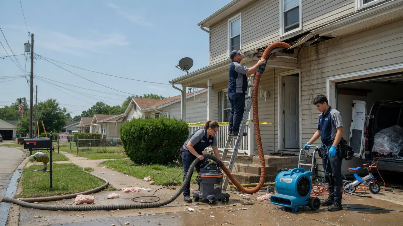Water Damage Restoration in Bartelso, IL near me